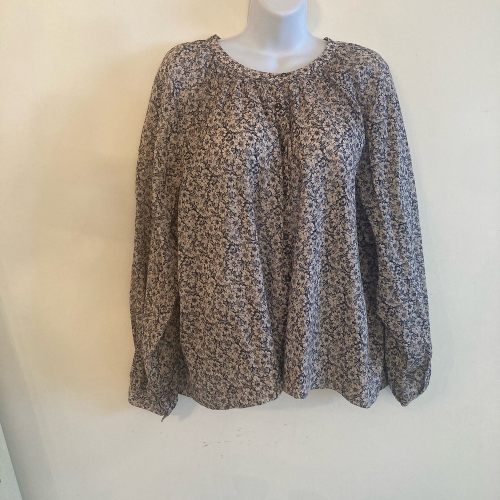 Sundays by wearesunday 100 percent cotton floral button down size L